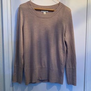 Banana republic tan sweater